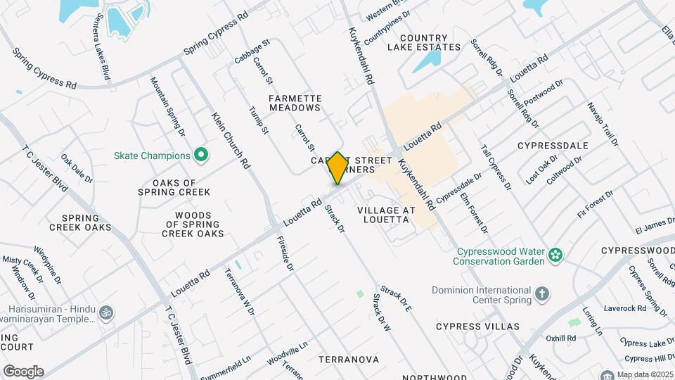 18501 Carrot St Mapa y Detalles de la Ubicación