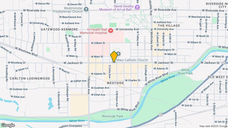 2405 W Jackson St Mapa y Detalles de la Ubicación