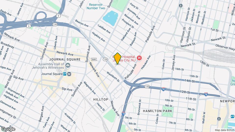 384 Baldwin Ave Mapa y Detalles de la Ubicación