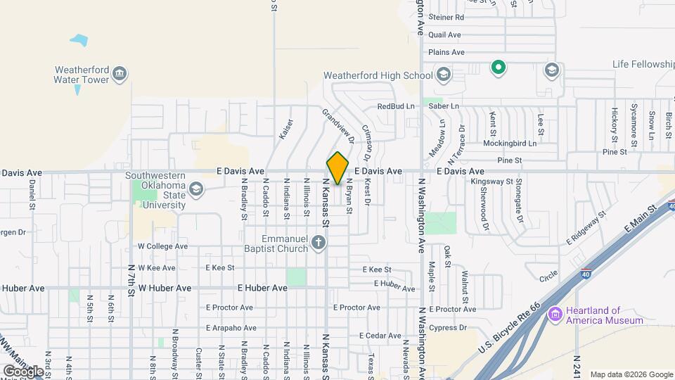 1019 N Randall Rd Map and Location Details