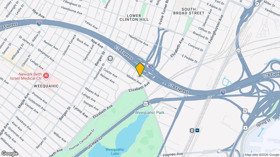 378 Hillside Ave, Unit 1 Mapa y Detalles de la Ubicación