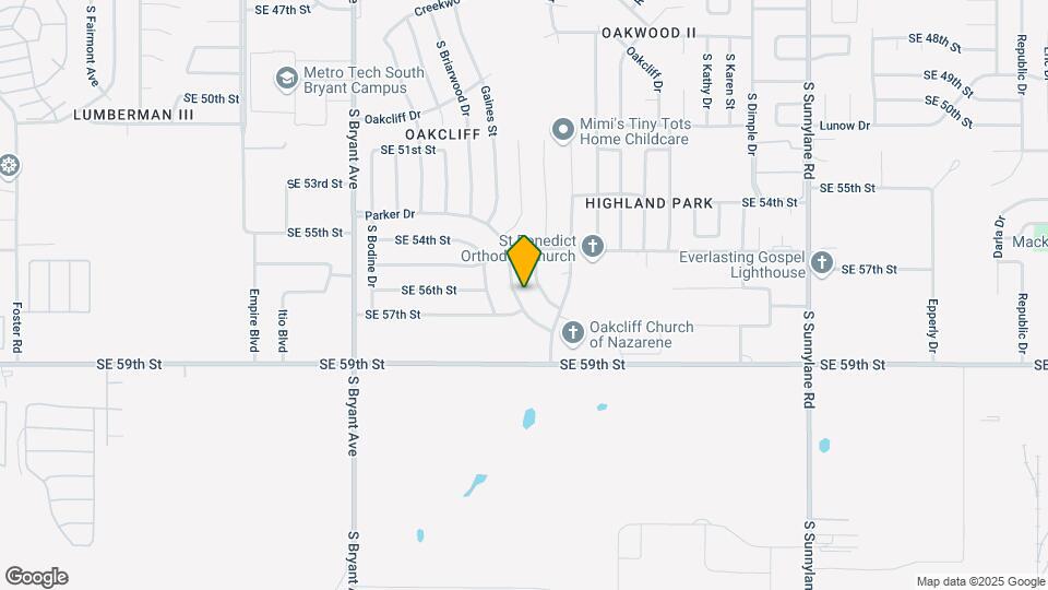 3433 Parker Dr Map and Location Details