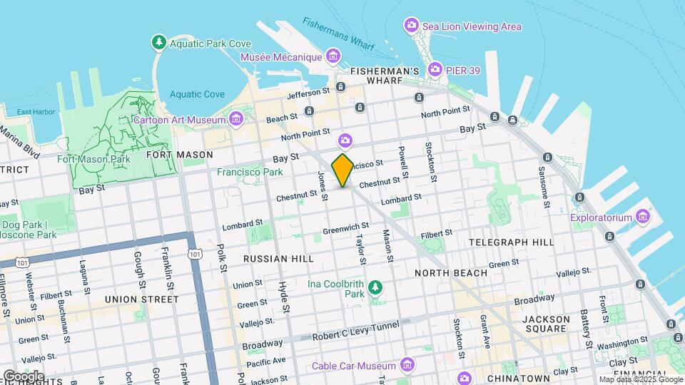 731 Chestnut St Map and Location Details