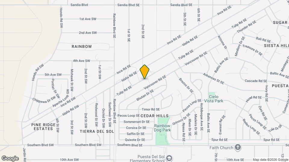 611 Vancouver Rd SE Map and Location Details