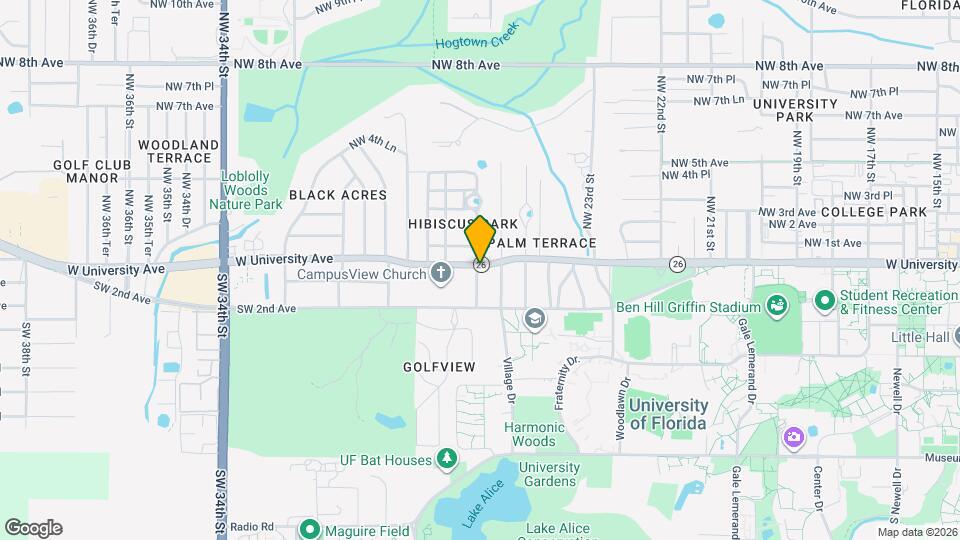 8 SW 26th St Map and Location Details