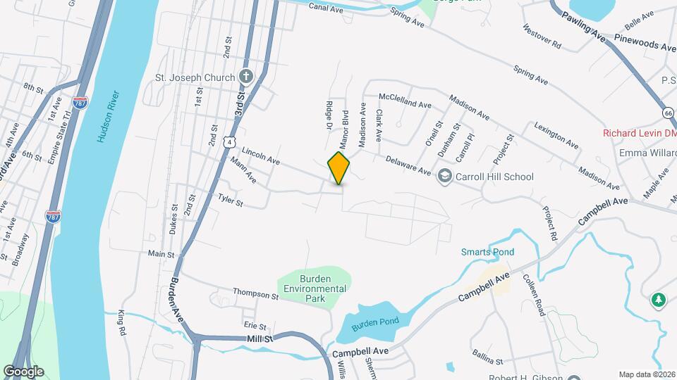 132 Mann Ave Map and Location Details