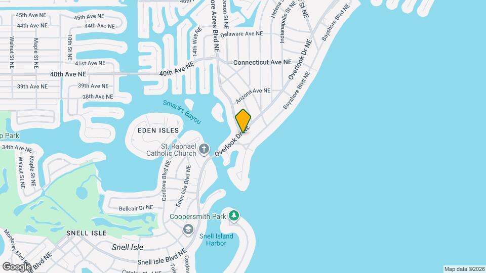 3435 Overlook Dr NE Map and Location Details