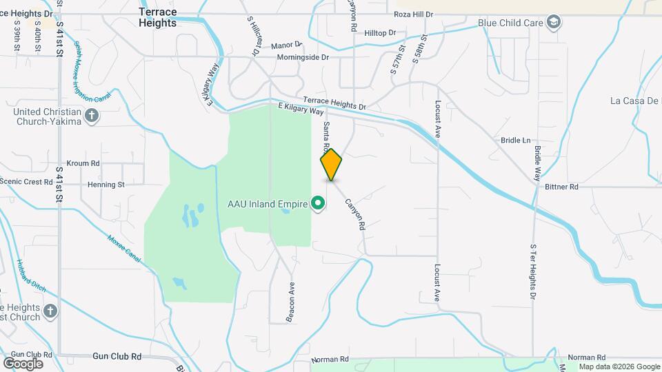 502 Canyon Rd Map and Location Details