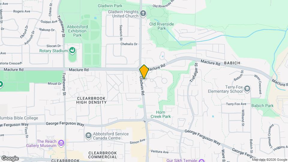 3170 Gladwin Rd Map and Location Details