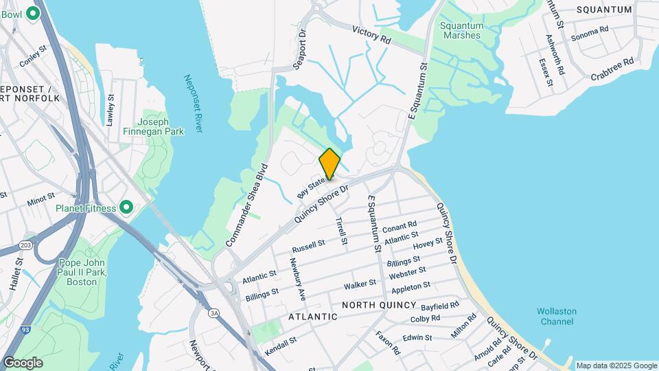 230 Quincy Shore Dr Map and Location Details