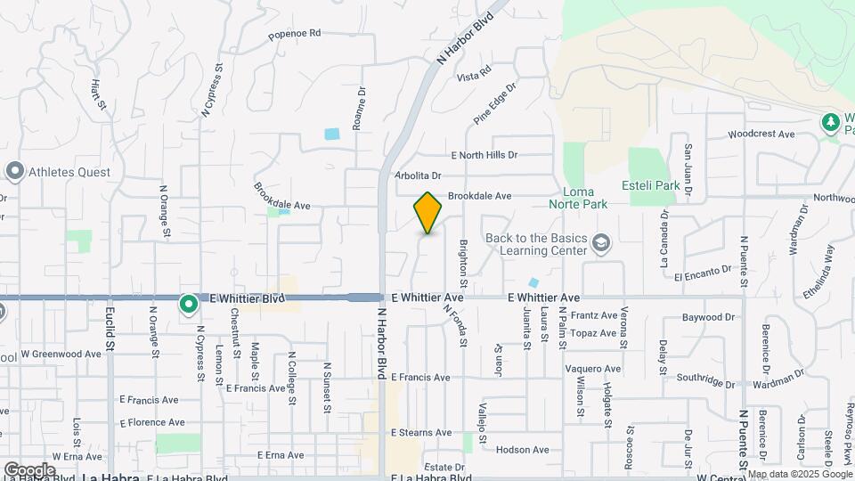 1030 E Concourse St Map and Location Details