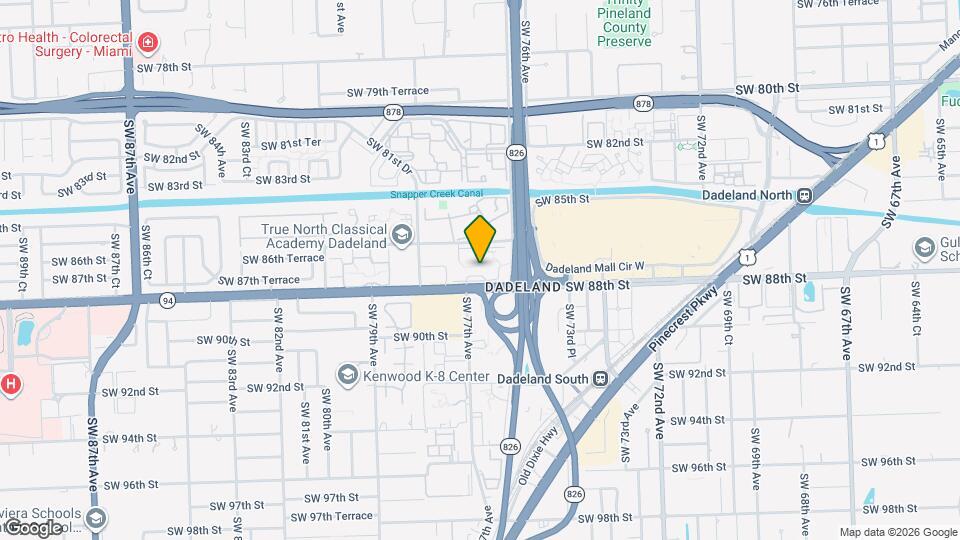 7803 SW 88th St, Unit F-114 Mapa y Detalles de la Ubicación