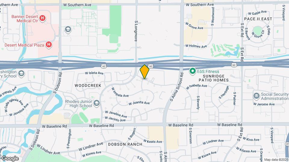 1723 S Standage St Map and Location Details