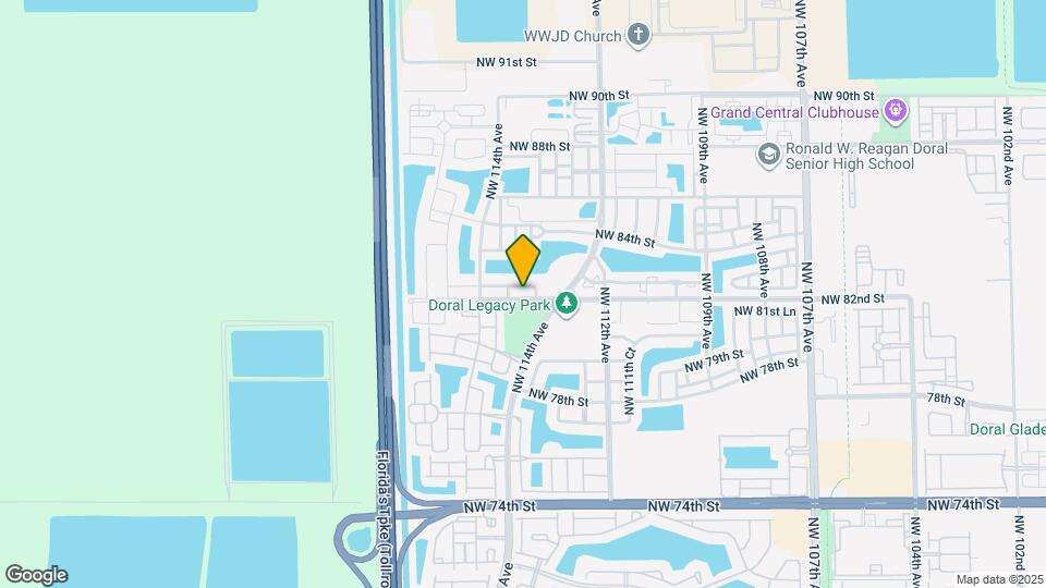 11350 NW 82nd Terrace Map and Location Details