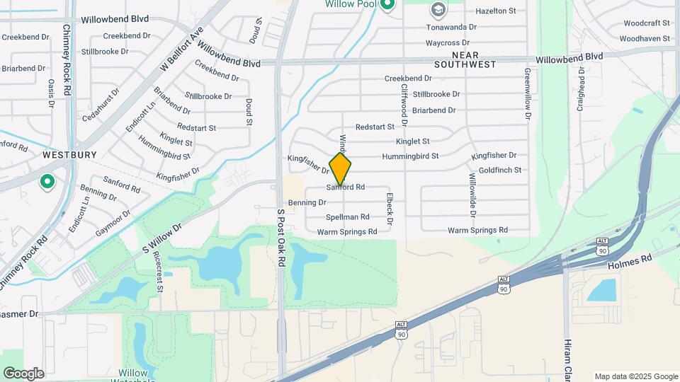 4803 Sanford Rd Map and Location Details