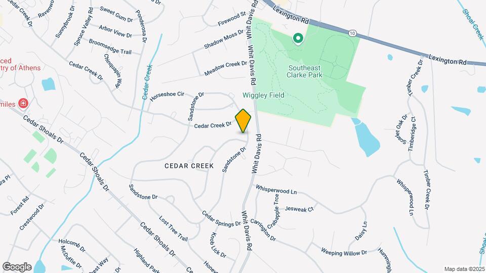225 Dunwoody Dr Map and Location Details