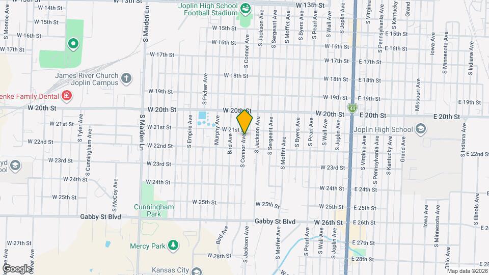 2111 S Connor Ave Map and Location Details