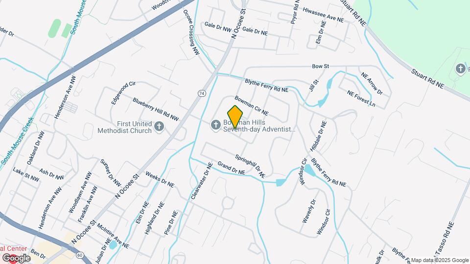 425 Westview Dr NE Map and Location Details