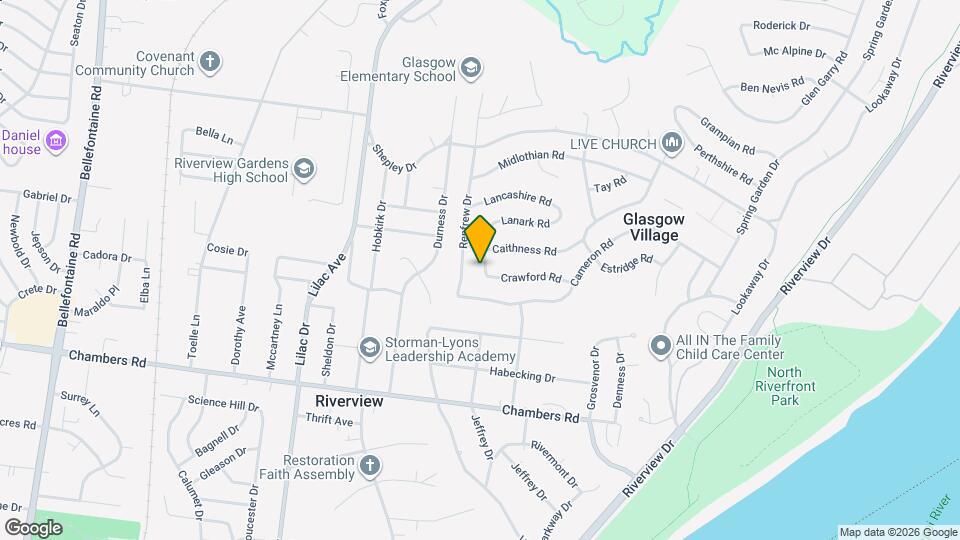 10309 Galloway Dr Mapa y Detalles de la Ubicación