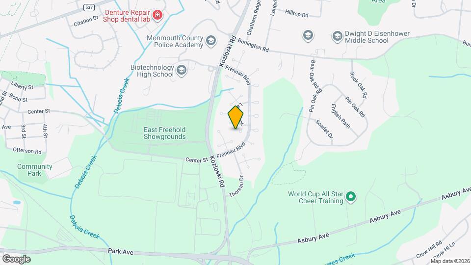 7 Longfellow Ct Map and Location Details