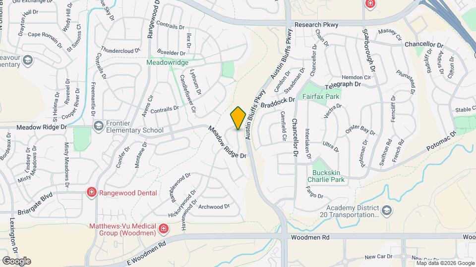 7931 Antelope Valley Point Map and Location Details