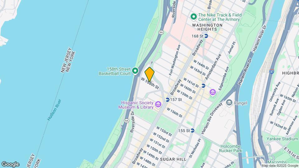 648 W 158th St Map and Location Details