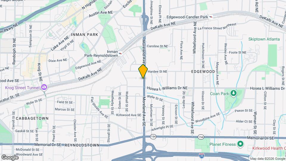 34 Moreland Ave NE Mapa y Detalles de la Ubicación