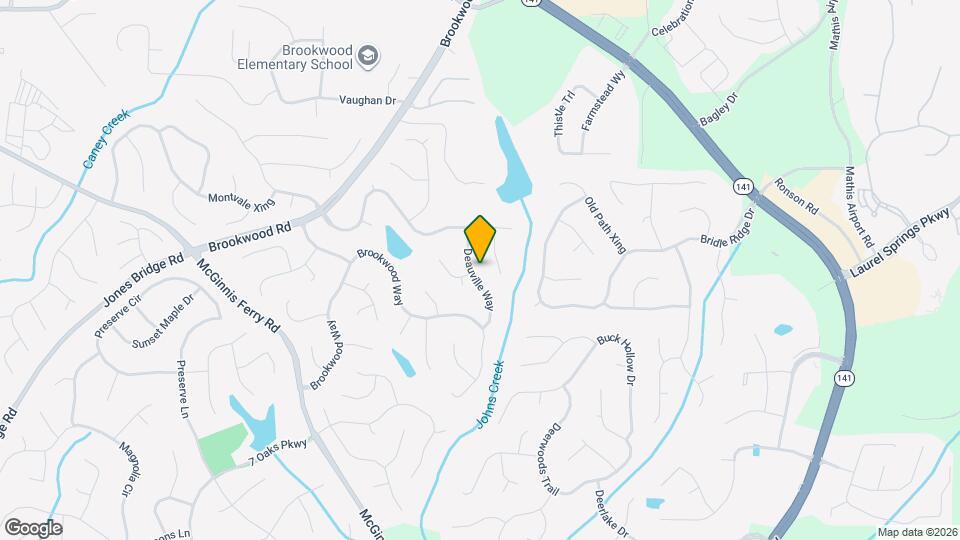 3805 Deauville Way Mapa y Detalles de la Ubicación