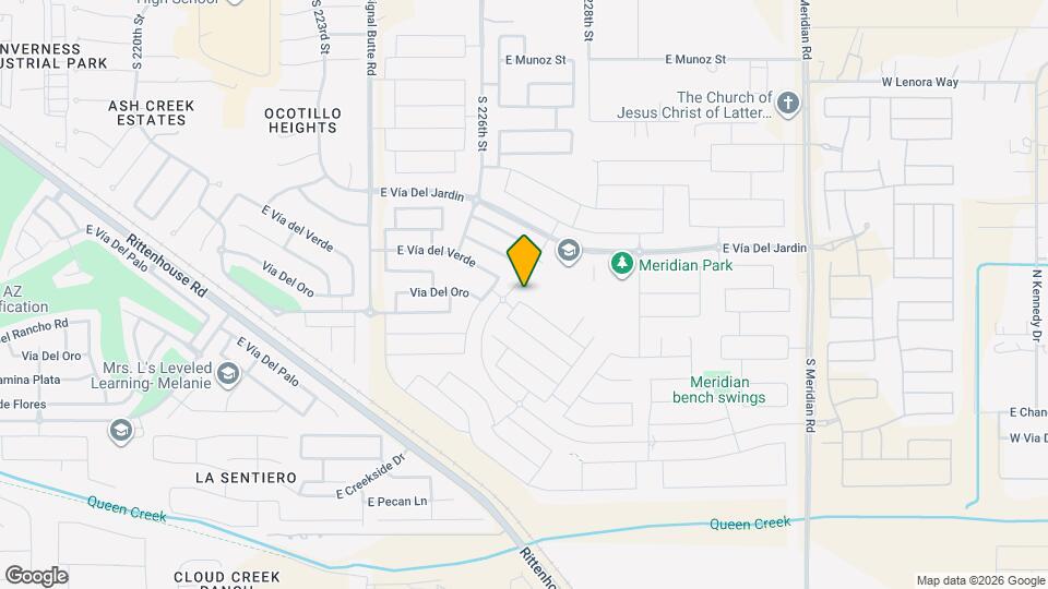 22700 E Arroyo Verde Dr Map and Location Details