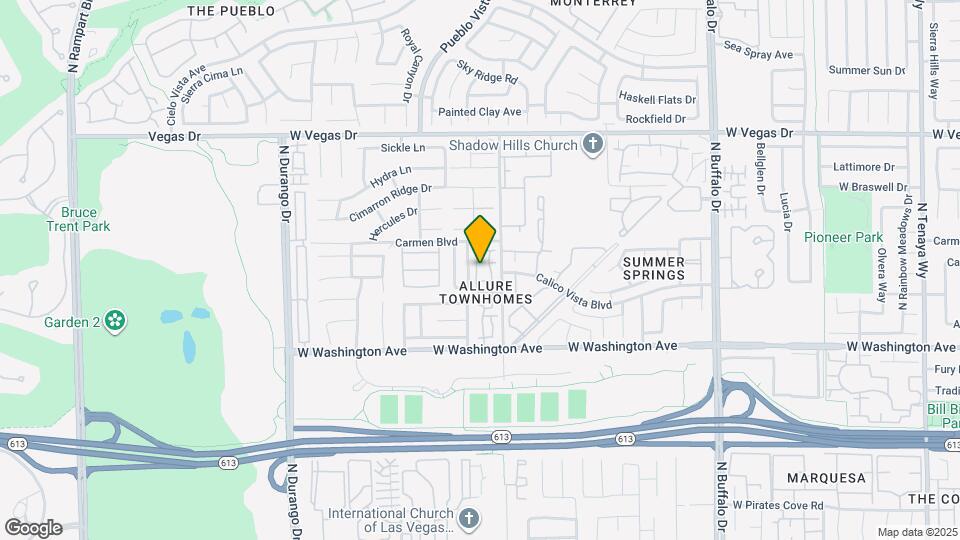 1208 Fascination St Map and Location Details