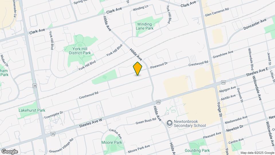 104 Crestwood Rd Map and Location Details