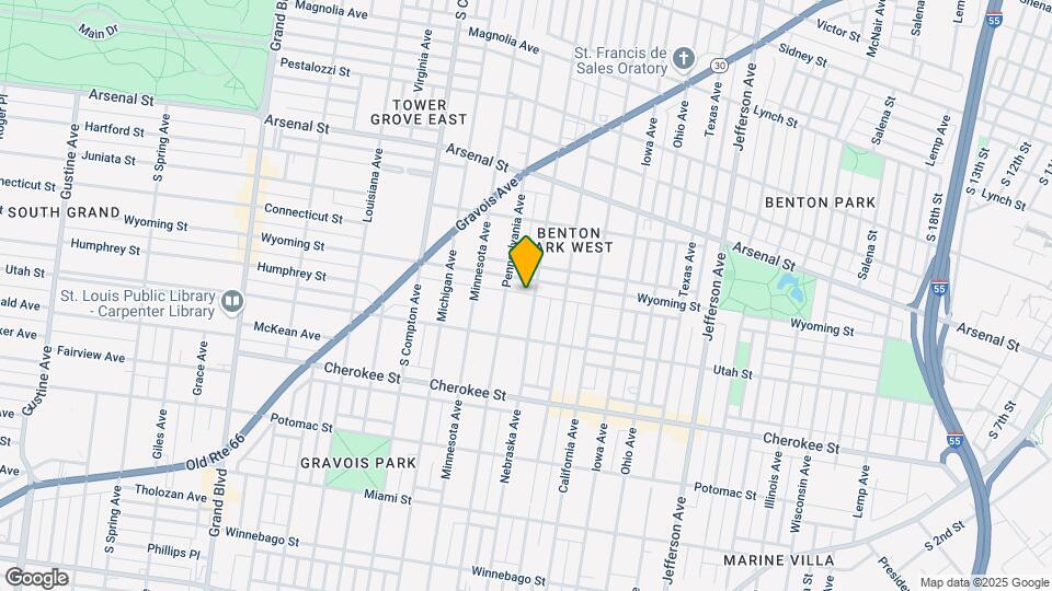 3215 Nebraska Ave, Unit 3217 Nebraska Ave #2F Mapa y Detalles de la Ubicación