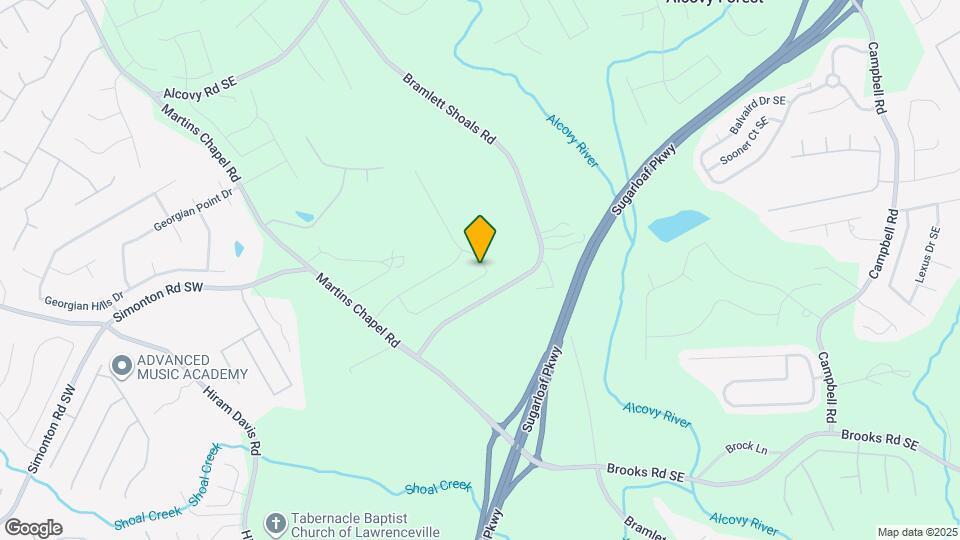 915 Chapel Hill Dr SE Mapa y Detalles de la Ubicación