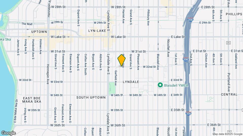 3202 Harriet Ave Map and Location Details