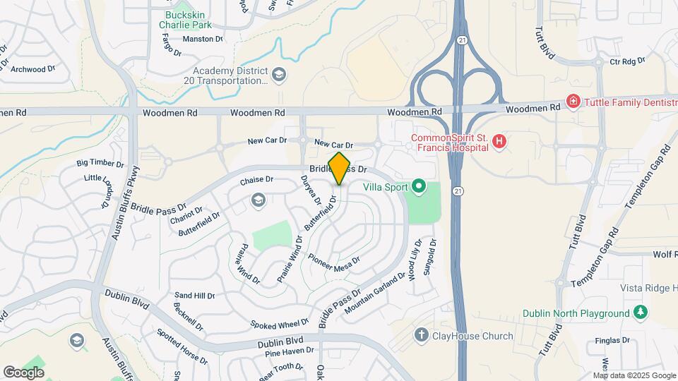 5675 Butterfield Dr Map and Location Details