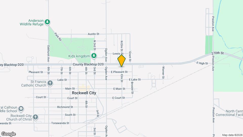 156 Elm St Map and Location Details