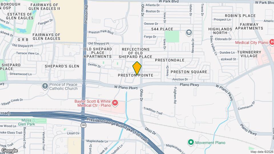 1324 Kittery Dr Map and Location Details