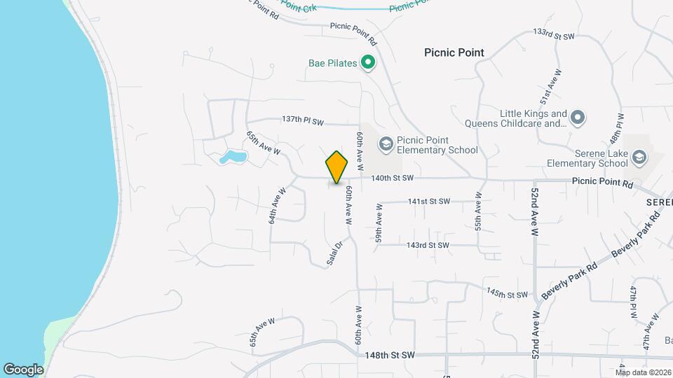 14015 61st Pl. West Map and Location Details