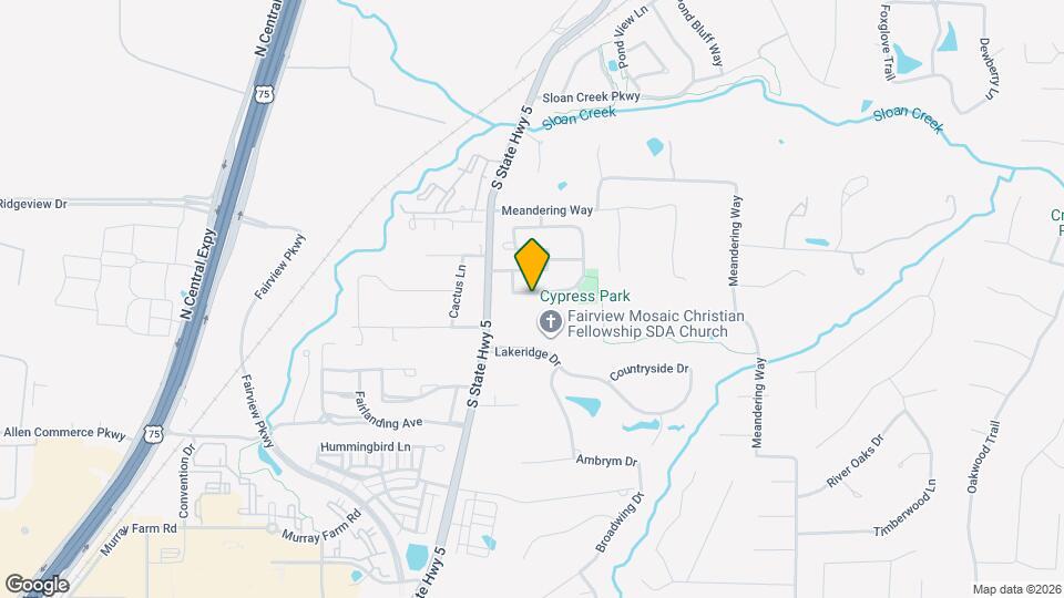 414 Plumwood Way Map and Location Details