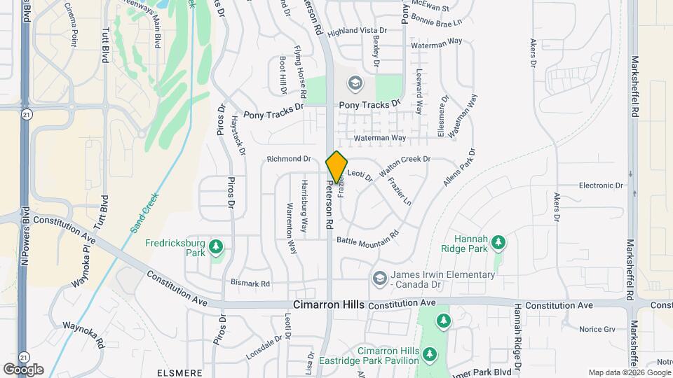 2860 Frazier Ln Map and Location Details
