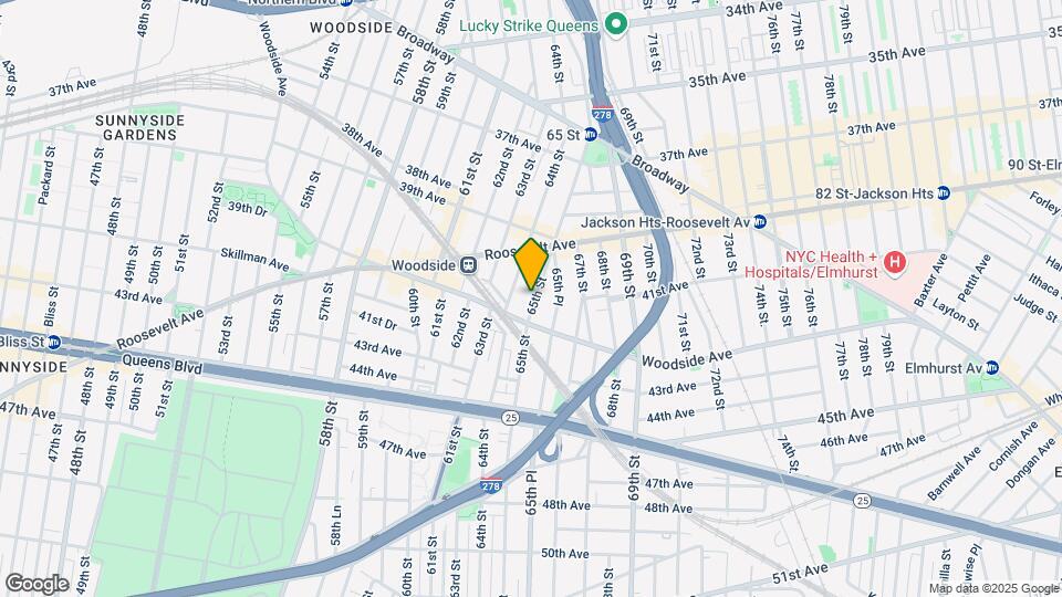 3962 65th St Map and Location Details
