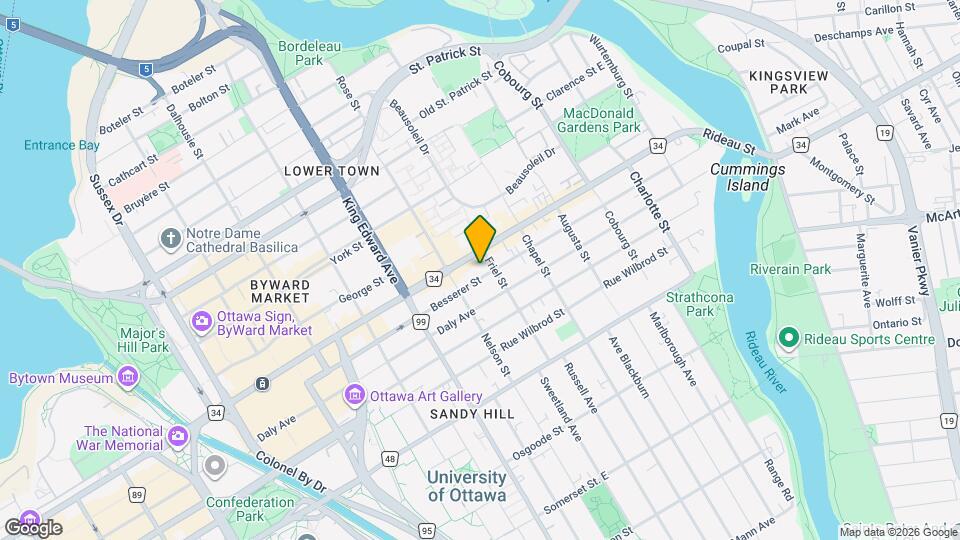 325 Besserer St Map and Location Details