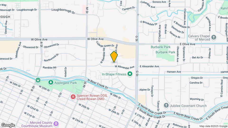 249 W Alexander Ave, Unit 261 W Alexander Ave Map and Location Details