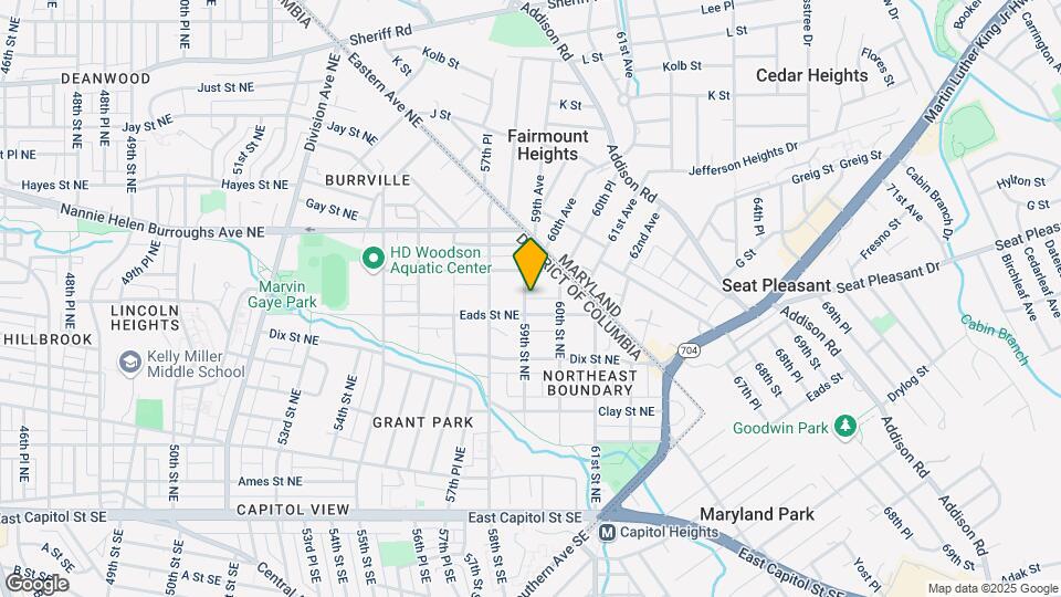 515 59th St NE, Unit B Map and Location Details