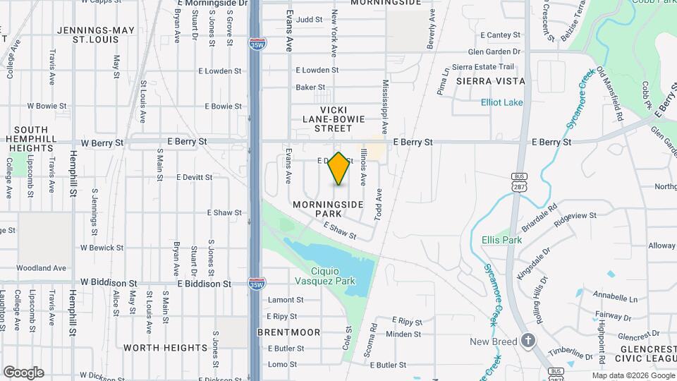 3233 New York Ave Map and Location Details