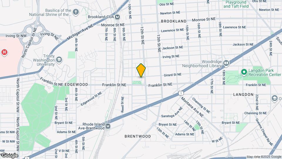 1031 Girard St NE Map and Location Details