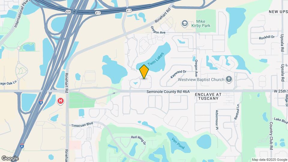 2625 White Magnolia Way Map and Location Details