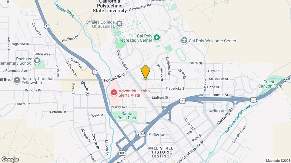 305 Hathway Ave Map and Location Details