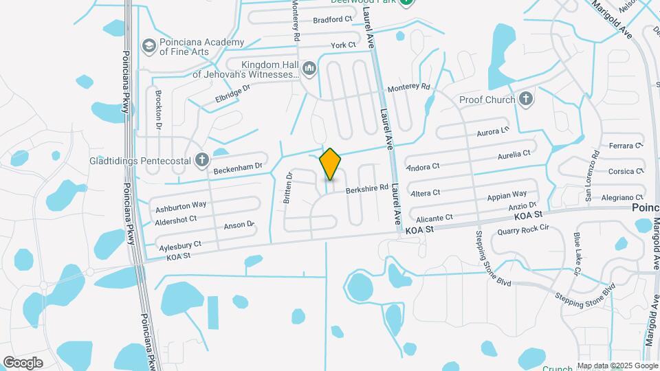 434 Bloomfield Dr Map and Location Details