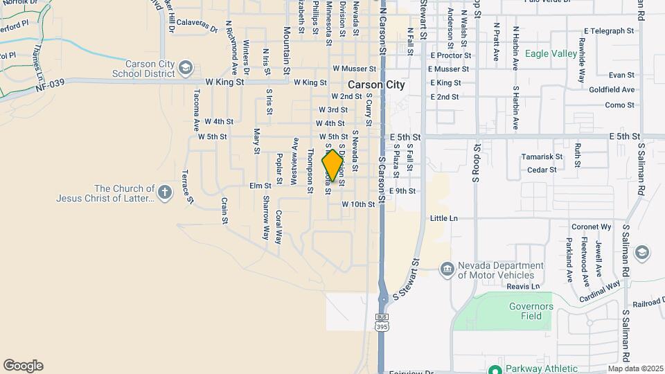 410 W 9th St Map and Location Details